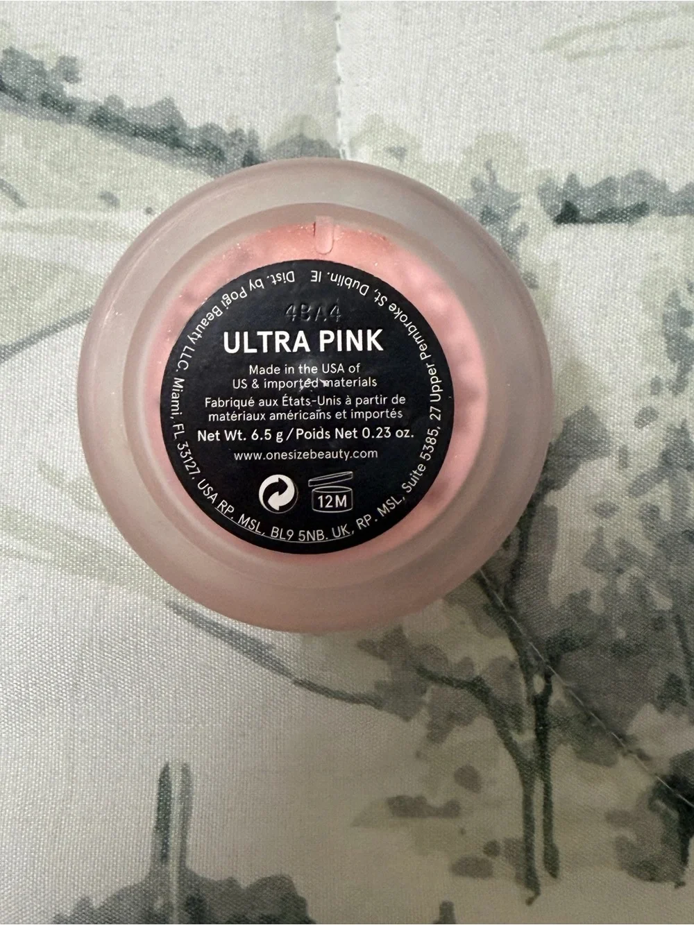 ONE/SIZE Mini Ultimate Blurring Setting Powder – Ultra Pink 0.23 oz